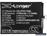 ZTE Nubia Z17 Replacement Battery, 3.85V, 3100mAh, Li-Polymer 5