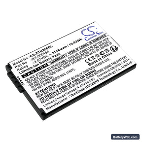 Zebra TC15 Replacement Battery, 3.87V, 5150mAh, Li-ion 1