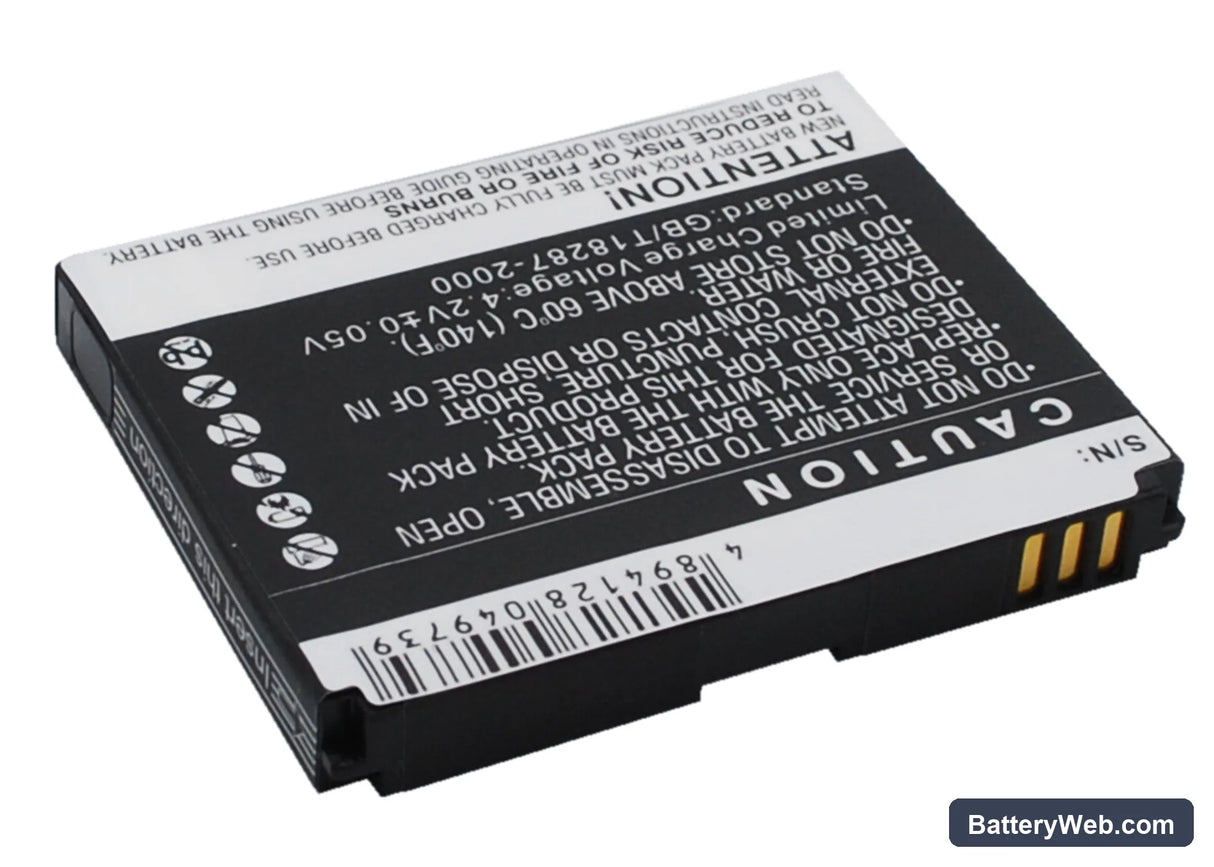 USCellular Director Replacement Battery, 3.7V, 1500mAh, Li-ion 4