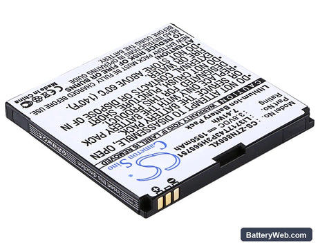 MetroPCS Anthem 4G Replacement Battery, 3.8V, 1950mAh, Li-ion 2