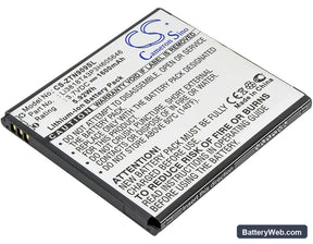 ZTE N909 Replacement Battery, 3.7V, 1600mAh, Li-ion 1
