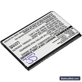 ZTE N9136 Replacement Battery, 3.7V, 1750mAh, Li-ion 2