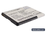 BoostMobile WARP 4G Replacement Battery, 3.8V, 2000mAh, Li-ion 1