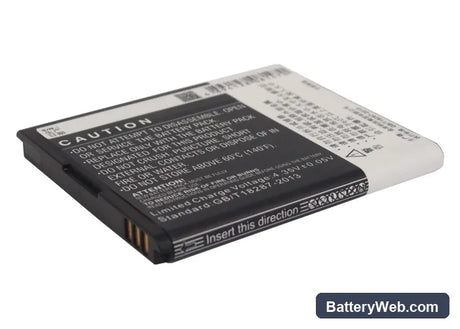 BoostMobile WARP 4G Replacement Battery, 3.8V, 2000mAh, Li-ion 3