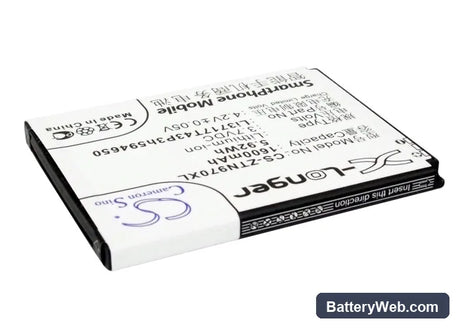 Virgin Mobile AWE Replacement Battery, 3.7V, 1600mAh, Li-ion 2