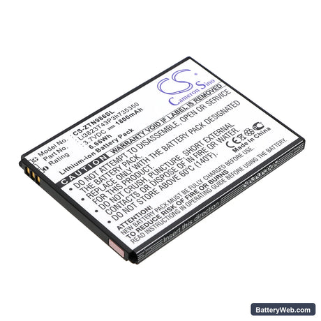 ZTE N986 Replacement Battery, 3.7V, 1800mAh, Li-ion 1