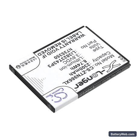 Allstar Z818L Replacement Battery, 3.8V, 2300mAh, Li-ion 2