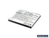 Orange San Francisco II Replacement Battery, 3.7V, 1100mAh, Li-ion 1