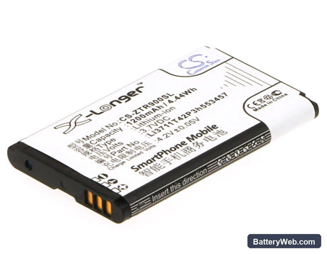 Telstra R90 Tough Replacement Battery, 3.7V, 1200mAh, Li-ion 1