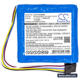 Zimmer ATS 2000 Replacement Battery, 14.4V, 5200mAh, Li-ion 3