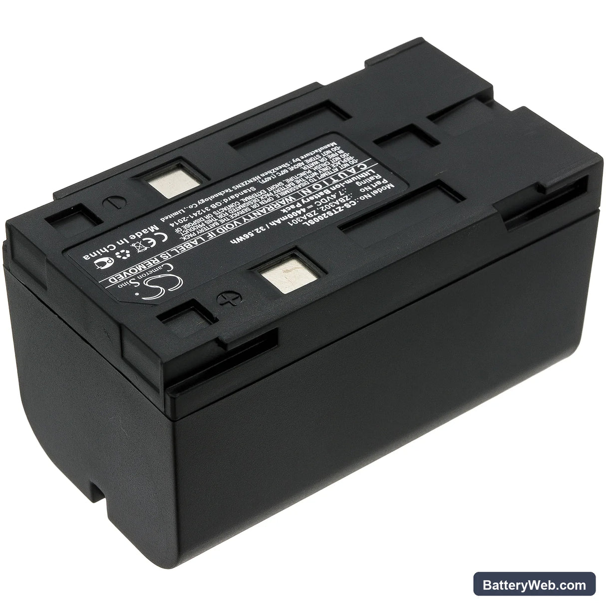 GeoMax Zipp10 Replacement Battery, 7.4V, 4400mAh, Li-ion 2