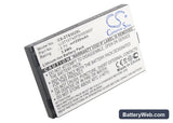 MyPhone 1050 Replacement Battery, 3.7V, 1050mAh, Li-ion 5