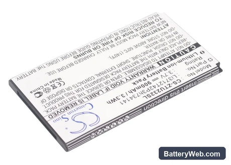ZTE N960 Replacement Battery, 3.7V, 900mAh, Li-ion 2