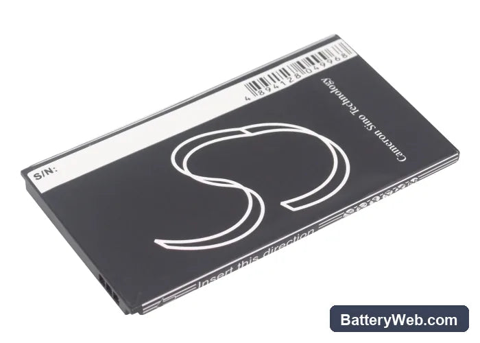 ZTE N960 Replacement Battery, 3.7V, 900mAh, Li-ion 3