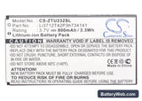 ZTE N960 Replacement Battery, 3.7V, 900mAh, Li-ion 5