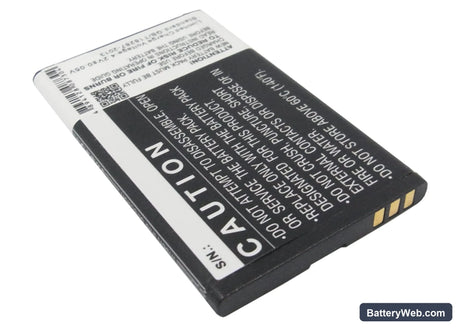 ZTE U288 Replacement Battery, 3.7V, 1200mAh, Li-ion 3