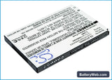 ZTE X876 Replacement Battery, 3.7V, 1400mAh, Li-ion 2