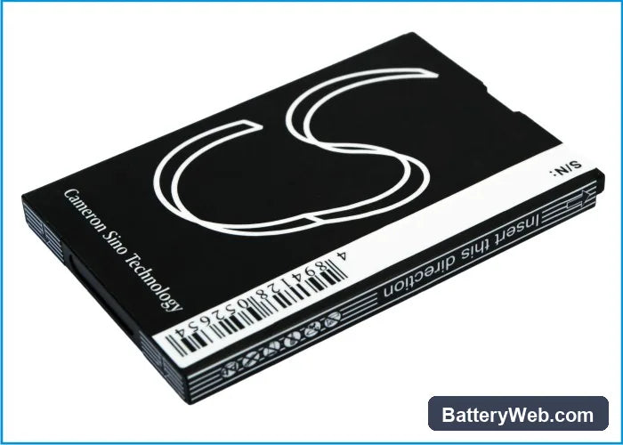 ZTE X876 Replacement Battery, 3.7V, 1400mAh, Li-ion 3