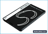 ZTE X876 Replacement Battery, 3.7V, 1400mAh, Li-ion 4