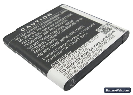 ZTE Z768G Replacement Battery, 3.7V, 1500mAh, Li-ion 4