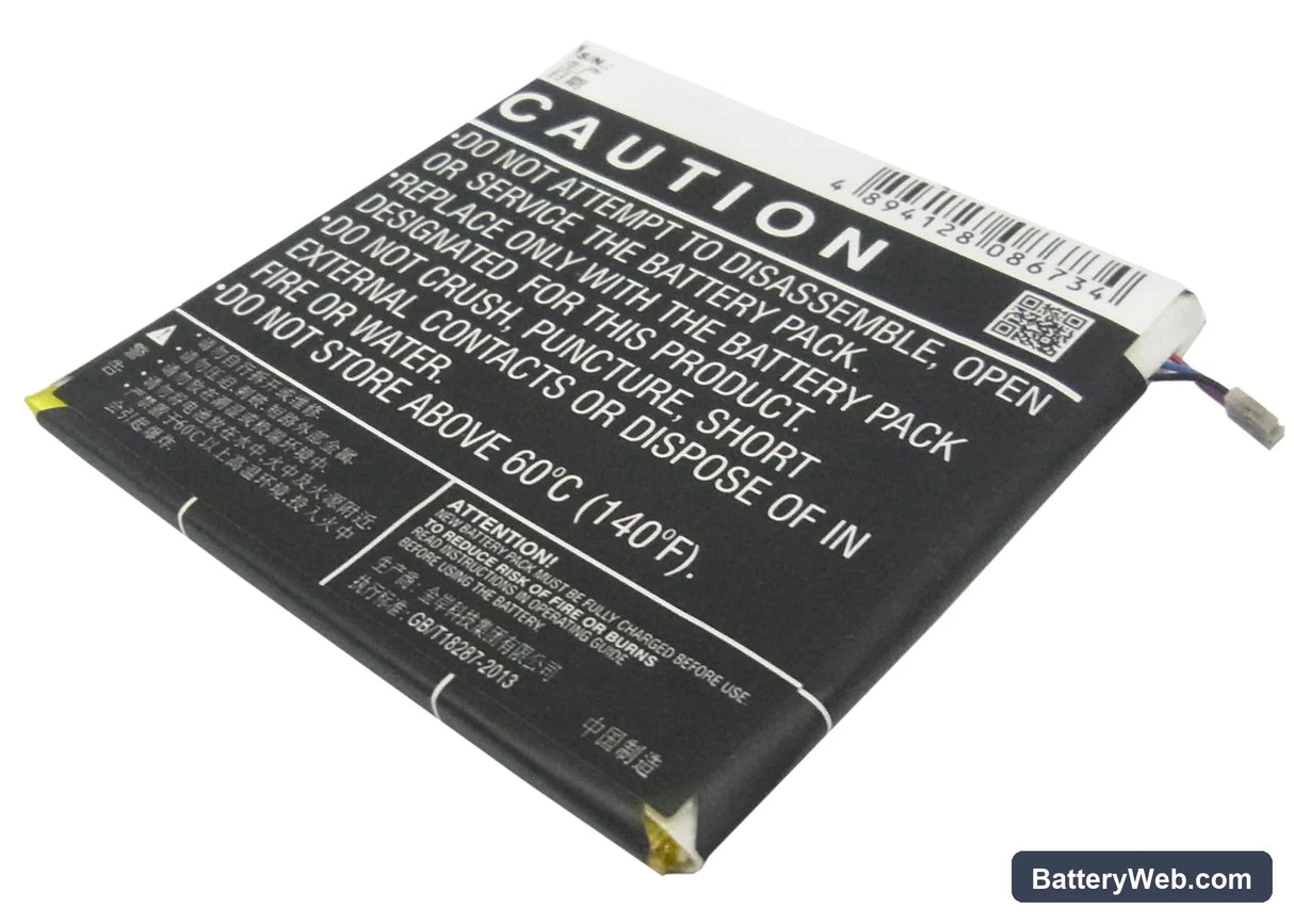 ZTE U879 Replacement Battery, 3.8V, 2000mAh, Li-Polymer 4