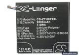 ZTE U879 Replacement Battery, 3.8V, 2000mAh, Li-Polymer 5
