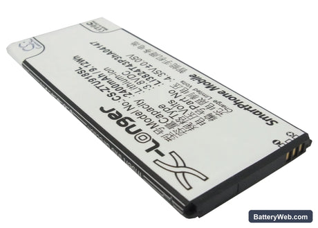 ZTE V5 Replacement Battery, 3.8V, 2400mAh, Li-ion 2