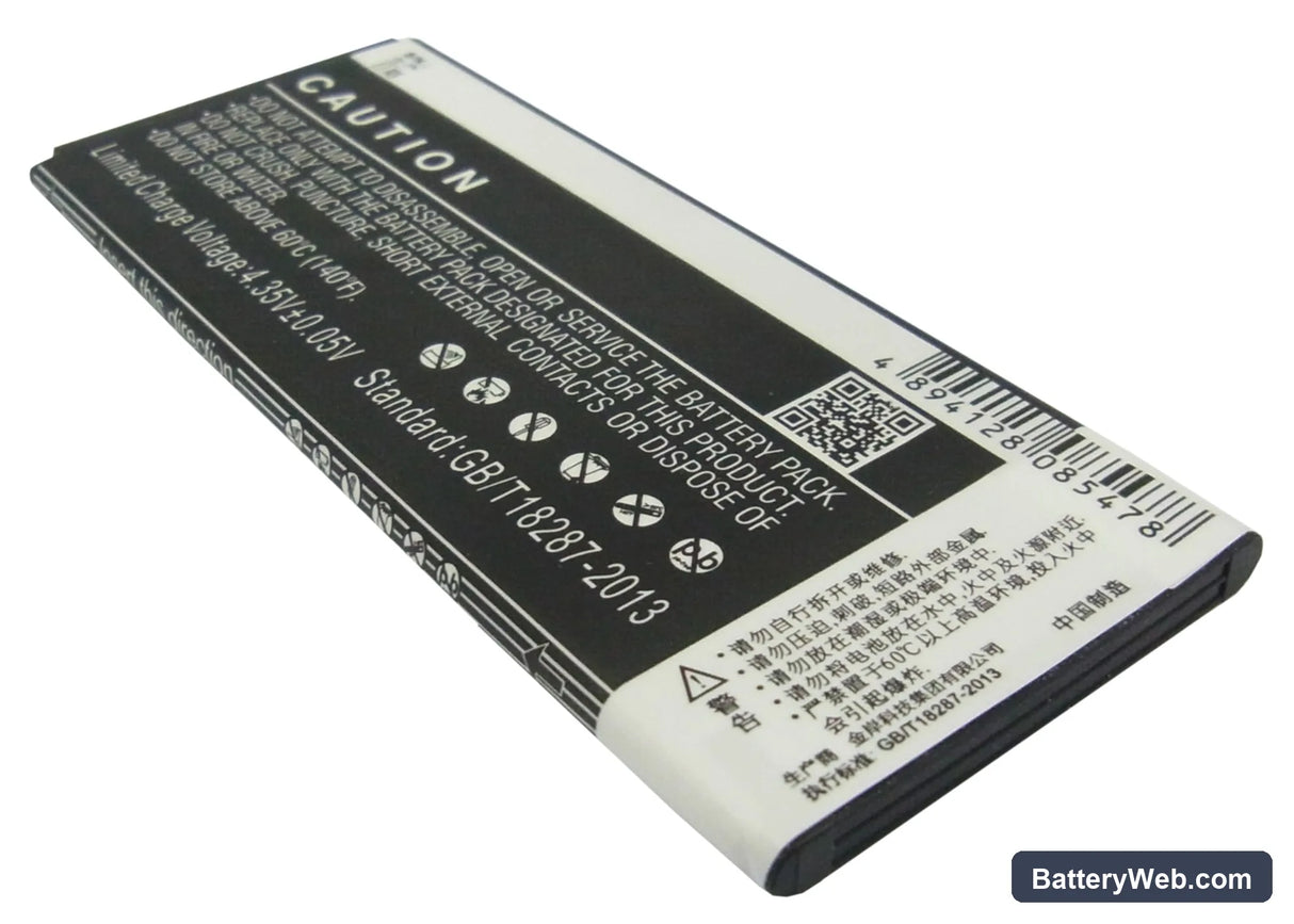 ZTE V5 Replacement Battery, 3.8V, 2400mAh, Li-ion 3