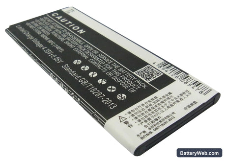 ZTE V5 Replacement Battery, 3.8V, 2400mAh, Li-ion 3