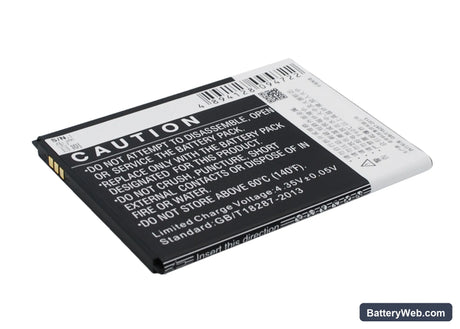ZTE Q701C Replacement Battery, 3.8V, 2230mAh, Li-ion 4