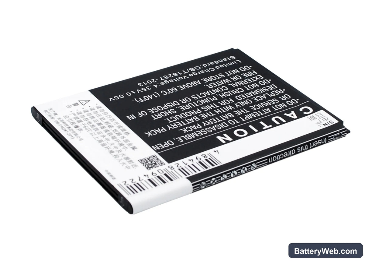 ZTE Q701C Replacement Battery, 3.8V, 2230mAh, Li-ion 5