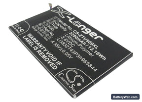 BoostMobile MAX Replacement Battery, 3.8V, 3200mAh, Li-Polymer 1