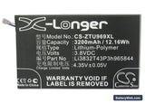 BoostMobile MAX Replacement Battery, 3.8V, 3200mAh, Li-Polymer 5