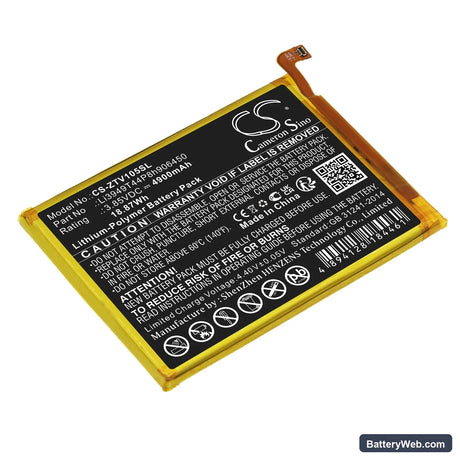 ZTE Blade V Smart Replacement Battery, 3.85V, 4900mAh, Li-Polymer 1