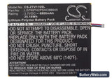 ZTE V11A Replacement Battery, 3.7V, 6800mAh, Li-Polymer 5