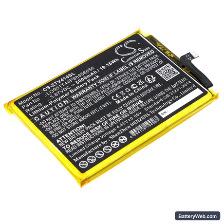 ZTE Blade V40 Replacement Battery, 3.87V, 5000mAh, Li-Polymer 1