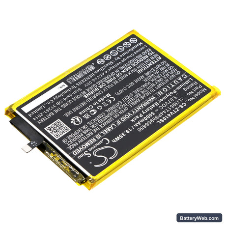 ZTE Blade V40 Replacement Battery, 3.87V, 5000mAh, Li-Polymer 2