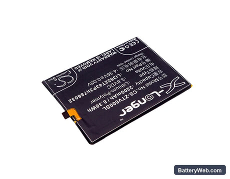 Mobistel Cynus F7 4G Replacement Battery, 3.8V, 2200mAh, Li-Polymer 2