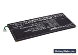 ZTE V72 Replacement Battery, 3.7V, 3400mAh, Li-Polymer 2