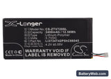 ZTE V72 Replacement Battery, 3.7V, 3400mAh, Li-Polymer 5