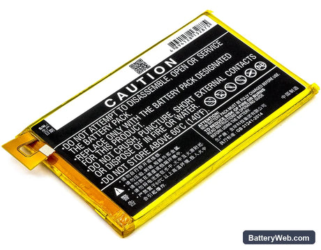 ZTE Blade A2 Plus Replacement Battery, 3.85V, 4900mAh, Li-Polymer 3