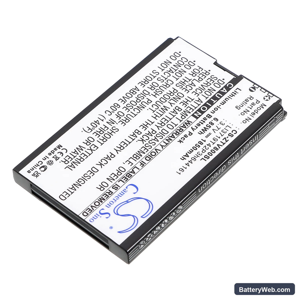 Cricket Engage Replacement Battery, 3.7V, 1850mAh, Li-ion 2