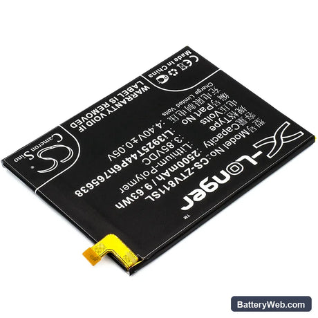ZTE Blade V8 Lite Replacement Battery, 3.85V, 2500mAh, Li-Polymer 2
