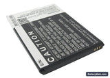 ZTE Vital Replacement Battery, 3.8V, 2500mAh, Li-ion 3