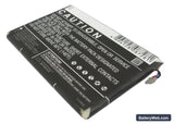 ZTE Grand S Replacement Battery, 3.8V, 1750mAh, Li-Polymer 4