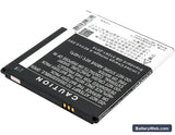 ZTE Z850 Replacement Battery, 3.85V, 2450mAh, Li-ion 3