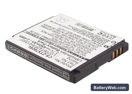 T-Mobile Vairy Touch Replacement Battery, 3.7V, 650mAh, Li-ion 2