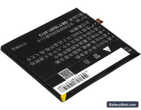ZTE Axon 7 Replacement Battery, 3.85V, 3100mAh, Li-Polymer 4