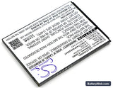 ZTE GRAND X 3 Replacement Battery, 3.8V, 2500mAh, Li-Polymer 2