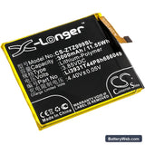 ZTE Axon M Replacement Battery, 3.85V, 3000mAh, Li-Polymer 1